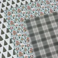Набор упаковочной бумаги &laquo;Новый год&raquo;, глянец, 3 листа, 70 &times; 100 см
