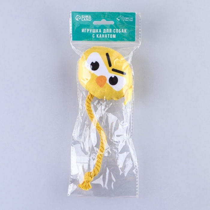 Игрушка для собак «Птичка», с канатом Игрушка для собак «Птичка», с канатом