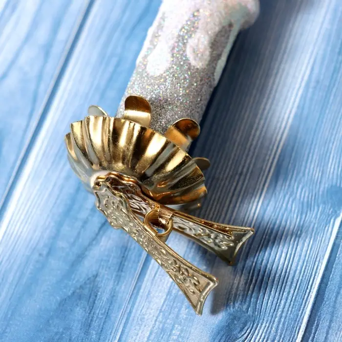 Ёлочная игрушка &laquo;Свеча&raquo; h=8.7 см, МИКС