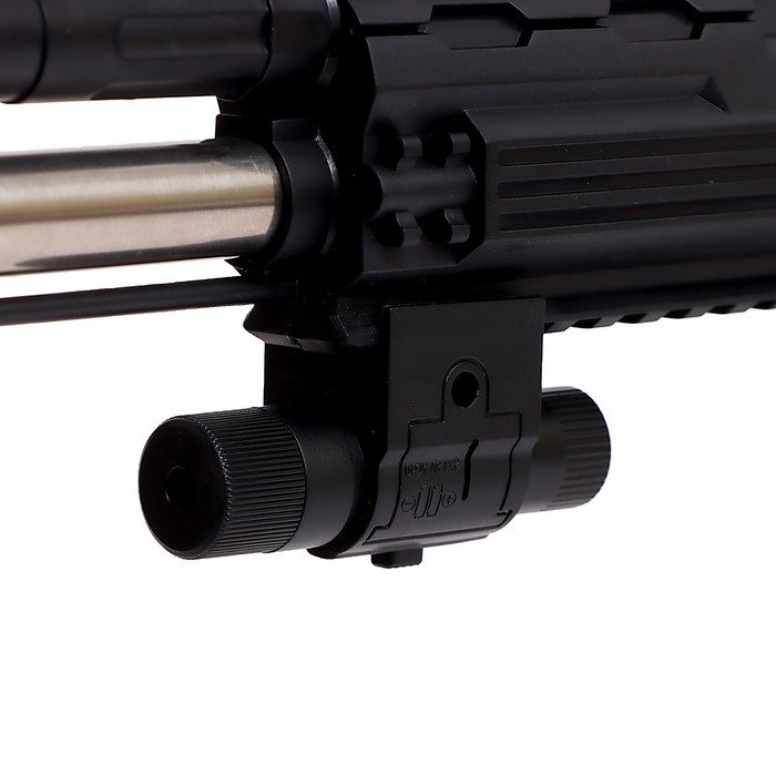 Детское оружие Автомат АК-47, с лазером, цвет чёрный Детское оружие Автомат АК-47, с лазером, цвет чёрный