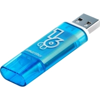 Флеш-память Smartbuy Glossy, 16Gb, USB 2.0, гол, SB16GBGS-B
