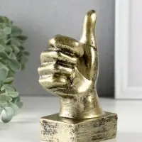 Фигурка наградная полистоун TAKE IT EASY &laquo;Жесты: Класс&raquo;, панно, настенный декор, 15&times;9&times;6 см