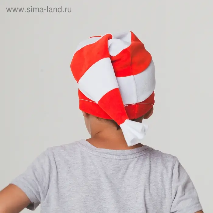 Карнавальный набор «Буратино», колпак из велюра + нос Карнавальный набор «Буратино», колпак из велюра + нос