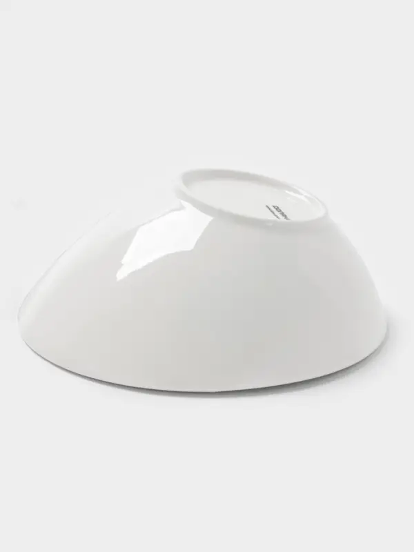 Салатник Доляна White Label, 600 мл, фарфор, белый