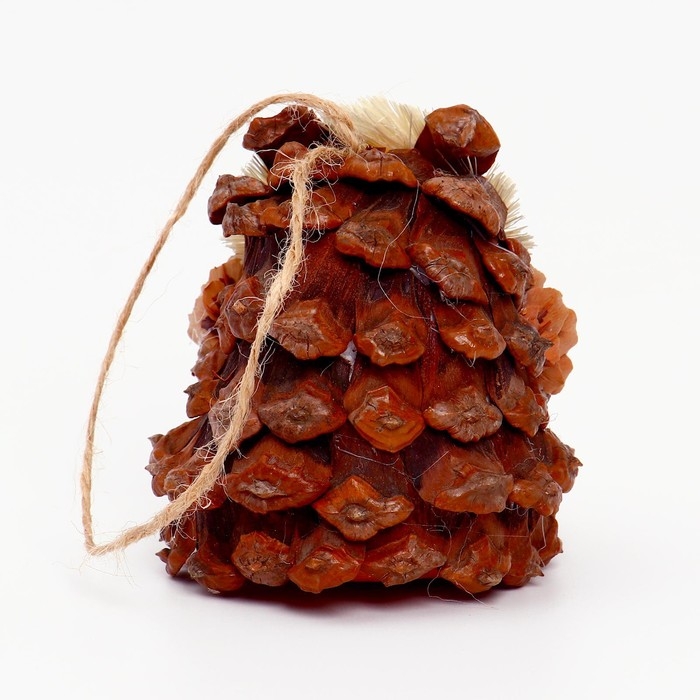 Декоративная подвеска «Ёжик из природных материалов», 6×7×9 см Декоративная подвеска «Ёжик из природных материалов», 6×7×9 см