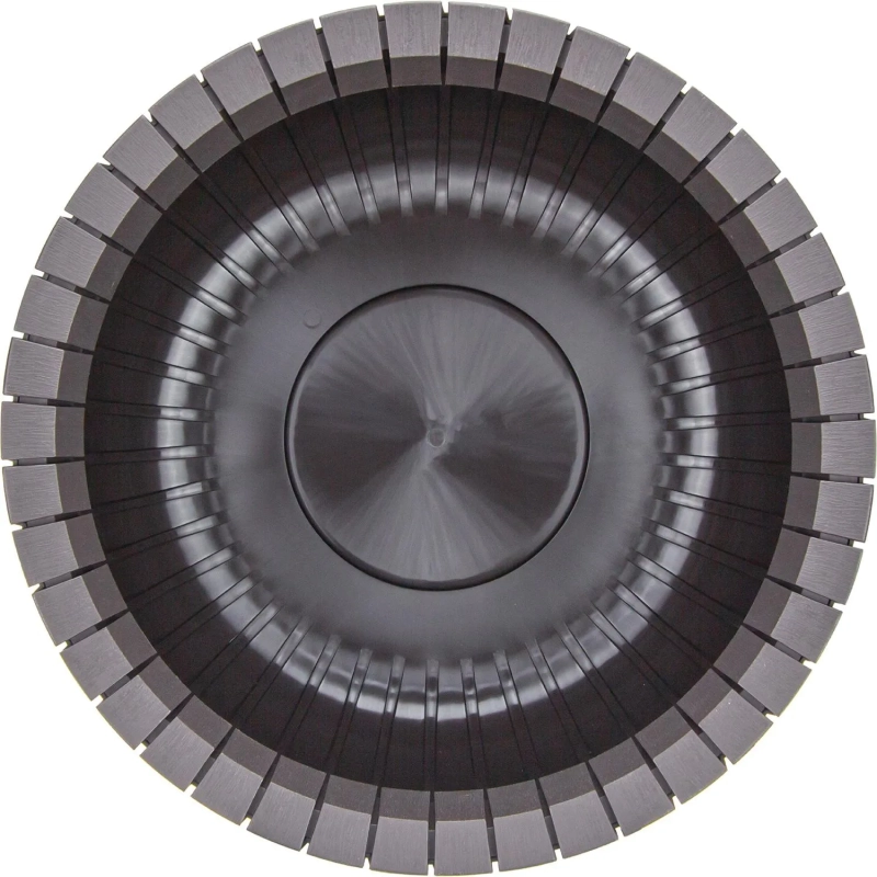 Кашпо ШАТО D250мм H200мм  8л коричневый ротанг,М 3039