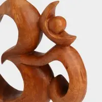 Сувенир &laquo;Ом&raquo;, 14&times;4&times;20 см, дерево суар