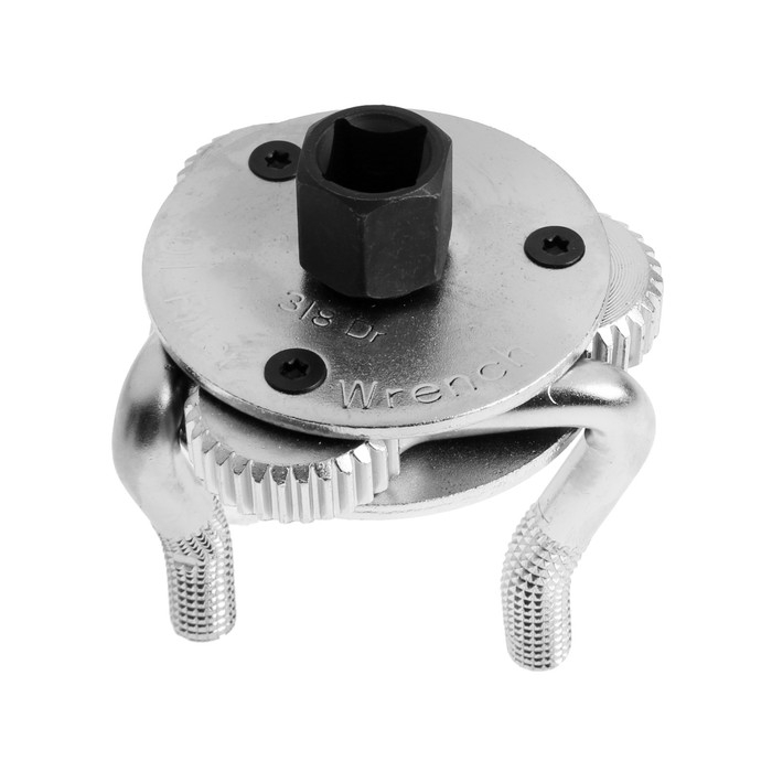 Съемник масляного фильтра ТУНДРА, круглые зажимы, тип  Съемник масляного фильтра ТУНДРА, круглые зажимы, тип "краб", под квадрат 1/2", 43 - 102 мм   928188