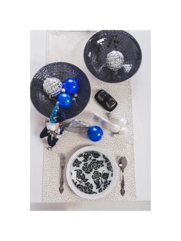 Ёлочные игрушки &laquo;Глянец&raquo;, шары новогодние, набор 4 шт., d=8 см, синий