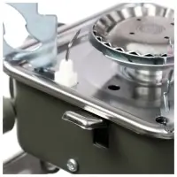 Плита газовая портативная maclay, для кемпинга, 15&times;15&times;9 см, квадратная