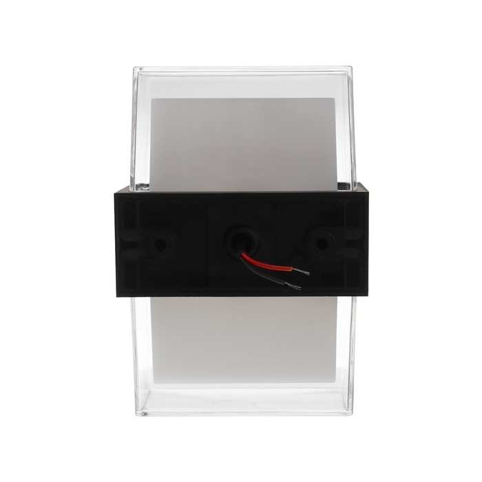 Светильник фасадный «Гранд двойной», FSD-056, 10 Вт, 3000К, IP65, 220 В, пластик, черный Светильник фасадный «Гранд двойной», FSD-056, 10 Вт, 3000К, IP65, 220 В, пластик, черный