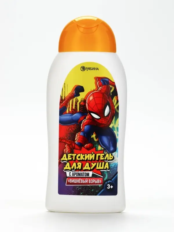 Детский гель для душа, аромат: вишневый взрыв, 300 мл, Супергерой