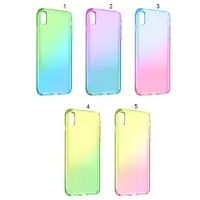 Чехол iPh X/XS Rainbow 2