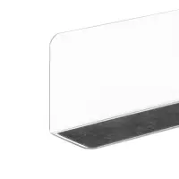 Пластиковый разделитель, высотой 6 см, с магнитным основанием, L=40 см