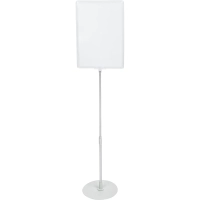 Стойка напольная раздвижная 350-550мм, формат А4, прозрачный