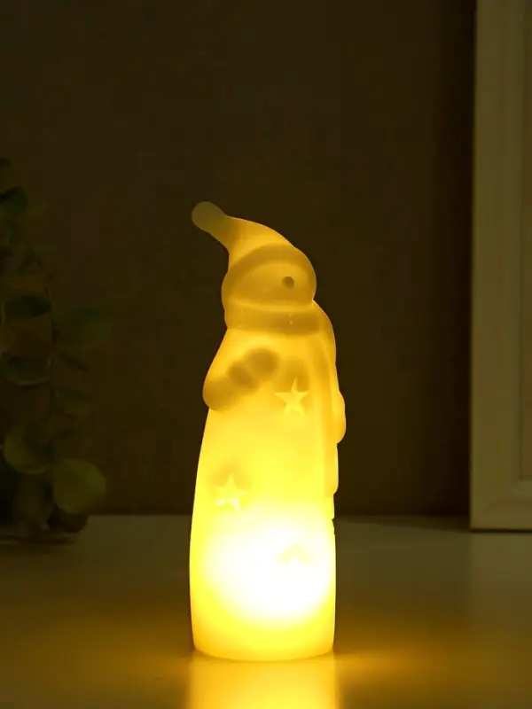 Фигурка светящаяся RISALUX «Снеговик в колпаке» LED, 3хAG10 белый 4,8х4,8х15 см Фигурка светящаяся RISALUX «Снеговик в колпаке» LED, 3хAG10 белый 4,8х4,8х15 см