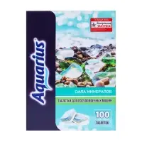 Таблетки для посудомоечных машин &laquo;Aquarius&raquo; Сила Минералов, 100 шт.