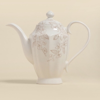 Заварочный чайник SL Home «Аманде», 27,5×14×24 см, фарфор, белый