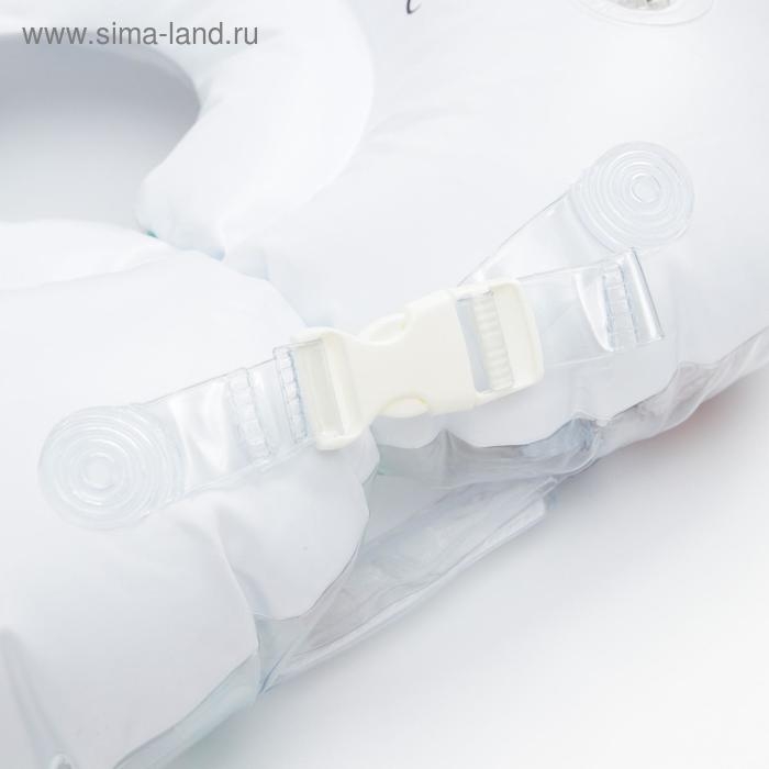 Круг для плавания на шею Robby, «Пираты», надувной, с ручками, цвет белый Круг для плавания на шею Robby, «Пираты», надувной, с ручками, цвет белый