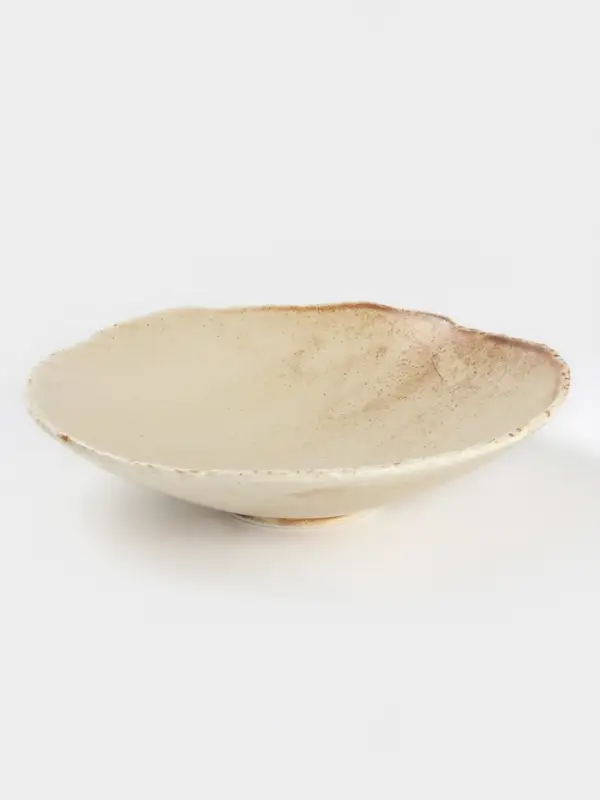 Тарелка глубокая Magistro Organic brown, 750 мл, 21.7&times;21.5&times;5.2 см, фарфор, бежевая