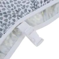 VETTA Чехол для гладильной доски на резинке, пряжка, х/б, подкладка синтепон, 140х50см