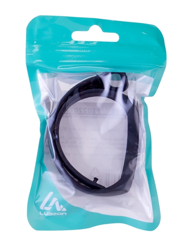 Ремешок Luazon для фитнес-браслета Mi Band 5/6/7, черный Ремешок Luazon для фитнес-браслета Mi Band 5/6/7, черный