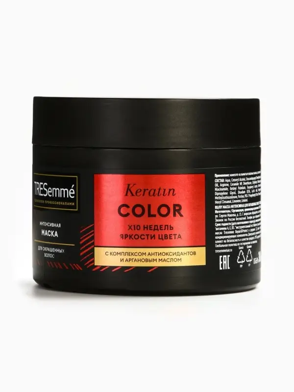Маска для волос ТРЕСемме кератин + цвет, 300 мл Маска для волос ТРЕСемме кератин + цвет, 300 мл