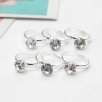 Кольцо «Выбражулька» сияшка, как у мамы, белое в серебре Кольцо «Выбражулька» сияшка, как у мамы, белое в серебре