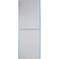 Блокнот на спирали А4 80л  Attache клетка, обложка Plastic