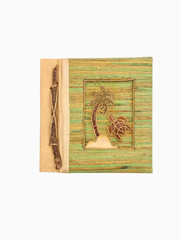 Фотоальбом &laquo;Остров с черепашкой&raquo;, 10 листов, 19&times;19&times;2 см, бирюзовый