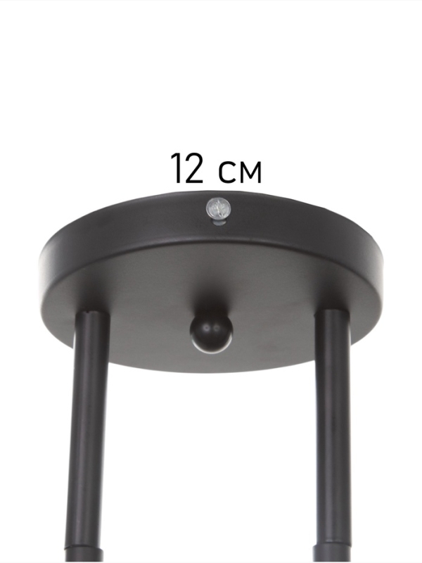 Люстра Люстра "Лорд" 3х40Вт Е27 черный