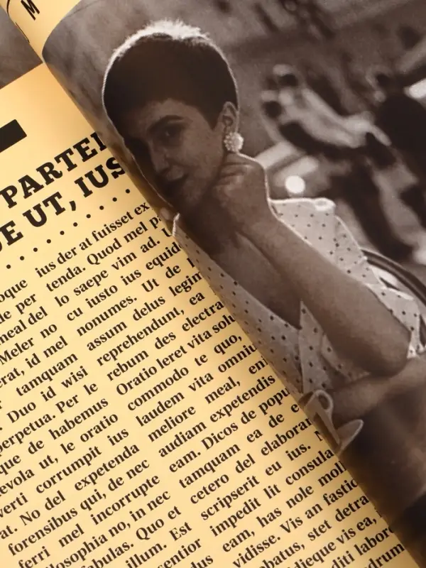 Пленка флористическая "Газета любви" 65мкм, 50х57 &plusmn;1см