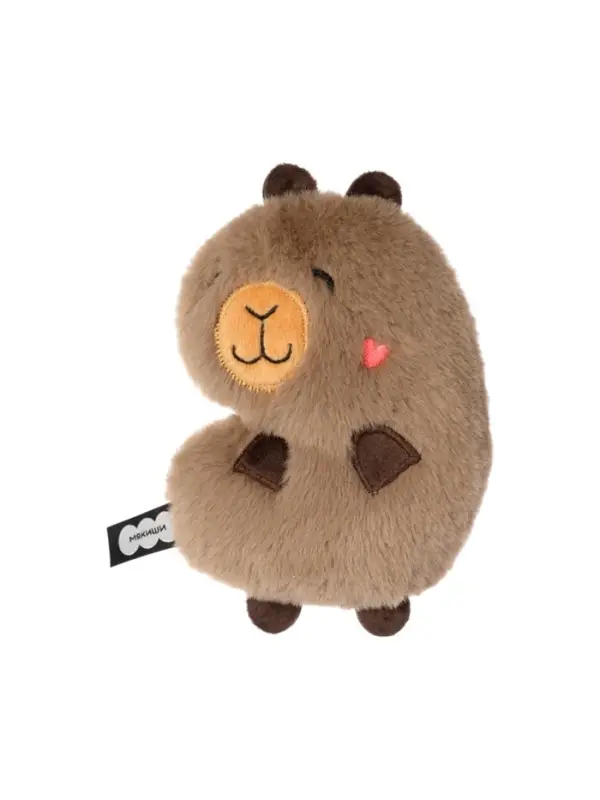 Мягкая игрушка &laquo;Капибара Барбара&raquo;, Пушистики, 15 см