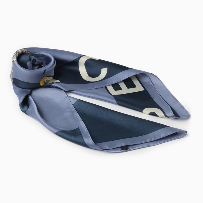 Платок женский MINAKU р-р 70*70 см, цв. синий Платок женский MINAKU р-р 70*70 см, цв. синий