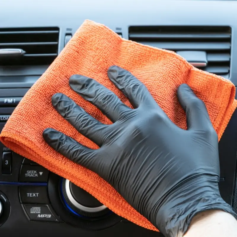 13 Набор салфеток от пыли, для стекол, полировки AVS MF-6118 (3шт разные, 30х35, 30х30, 30х25см)