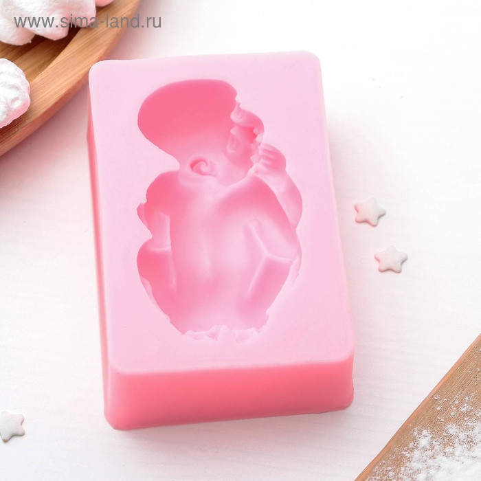 Молд «Пупсик», силикон, 10×6,5 см, цвет МИКС Молд «Пупсик», силикон, 10×6,5 см, цвет МИКС