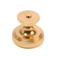 Ручка-кнопка CAPPIO PK322, d=30 мм, цвет золото, 8 шт.