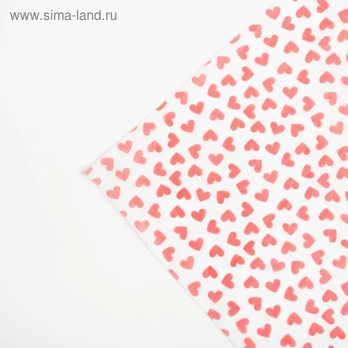 Бумага упаковочная тишью «Little hearts», 50 х 70 см Бумага упаковочная тишью «Little hearts», 50 х 70 см