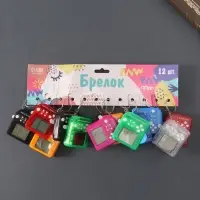 Брелок для ключей на кольце &laquo;Электронная головоломка&raquo;, пластик, 1.5&times;5&times;5.4 см, МИКС