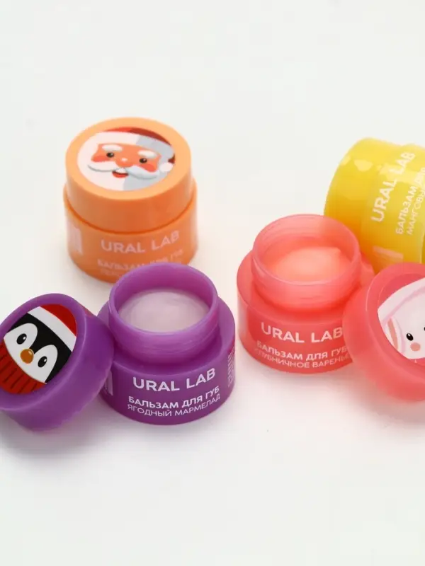 URAL LAB, бальзам для губ, 3 г, ягодный мармелад URAL LAB, бальзам для губ, 3 г, ягодный мармелад
