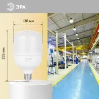 Лампа светодиодная LED 100 Вт 9800Лм 4000К T140 нейтральный E27/E40 (переходник) 170-265В LED POWER T140-100W-4000-E27/E40 Red Line