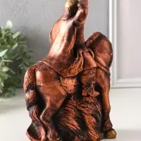 Фигура гипс «Богатырь на коне», 25×19×11 см Фигура гипс «Богатырь на коне», 25×19×11 см