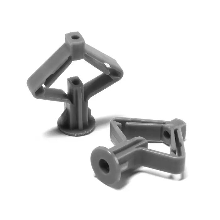 Дюбель ТУНДРА, тип Бабочка 35&times;32, с шурупом, серый, 25 шт.