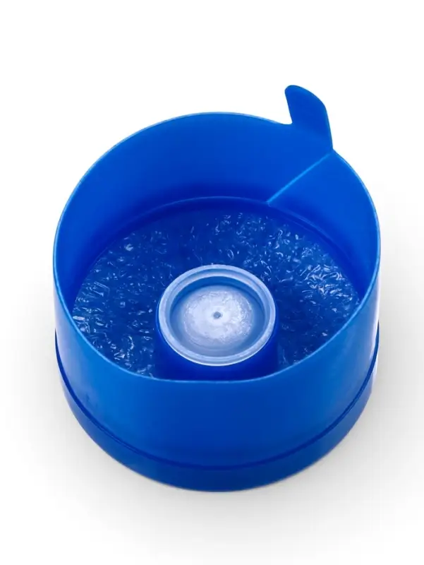 Бутыль для кулера, 18.9 л, ПЭТ, многооборотная, с ручкой, 2 пробки