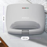 Вафельница электрическая для бельгийских вафель КТ-4681 Вафельница электрическая для бельгийских вафель КТ-4681