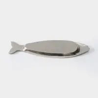 Блюдо сервировочное &laquo;Рыбка&raquo;, 32&times;9&times;1.5 см, алюминий