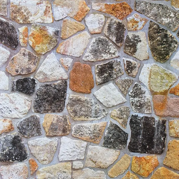 Плёнка самоклеящаяся TAKE IT EASY &laquo;Камень разноцветный&raquo;, рулон, 0.45&times;10 м, цвет коричневый/серый