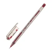 Ручка шариковая масляная Pensan My-Tech, узел-игла 0.7 мм, чернила красные
