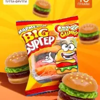 Мармелад жевательный &laquo;Мармеладный Бургер&raquo;, 18 г
