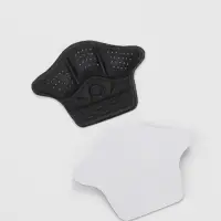 Пяткоудерживатели для обуви, клеевая основа, 10&times;7.3 см, пара, чёрные